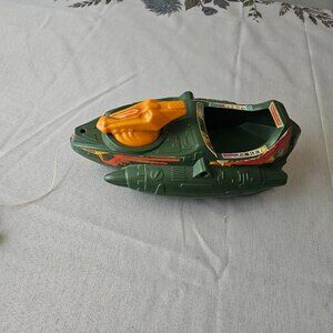 Masters of the Universe Wind Raider Ship Green with Anchor